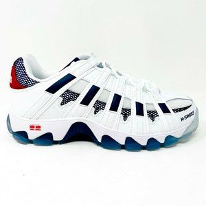 K-Swiss ST429 SB White Corproate Mens Casual Sneakers 06412 113